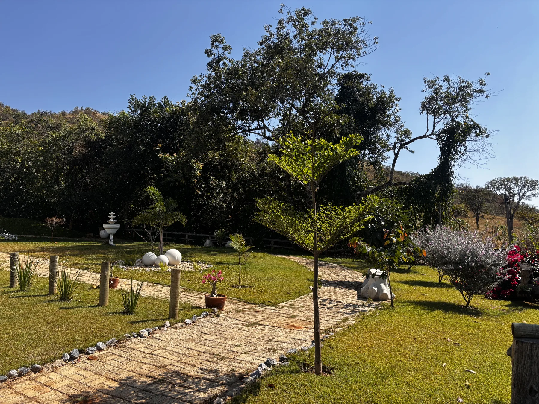 Estrutura no Recanto da Serra
