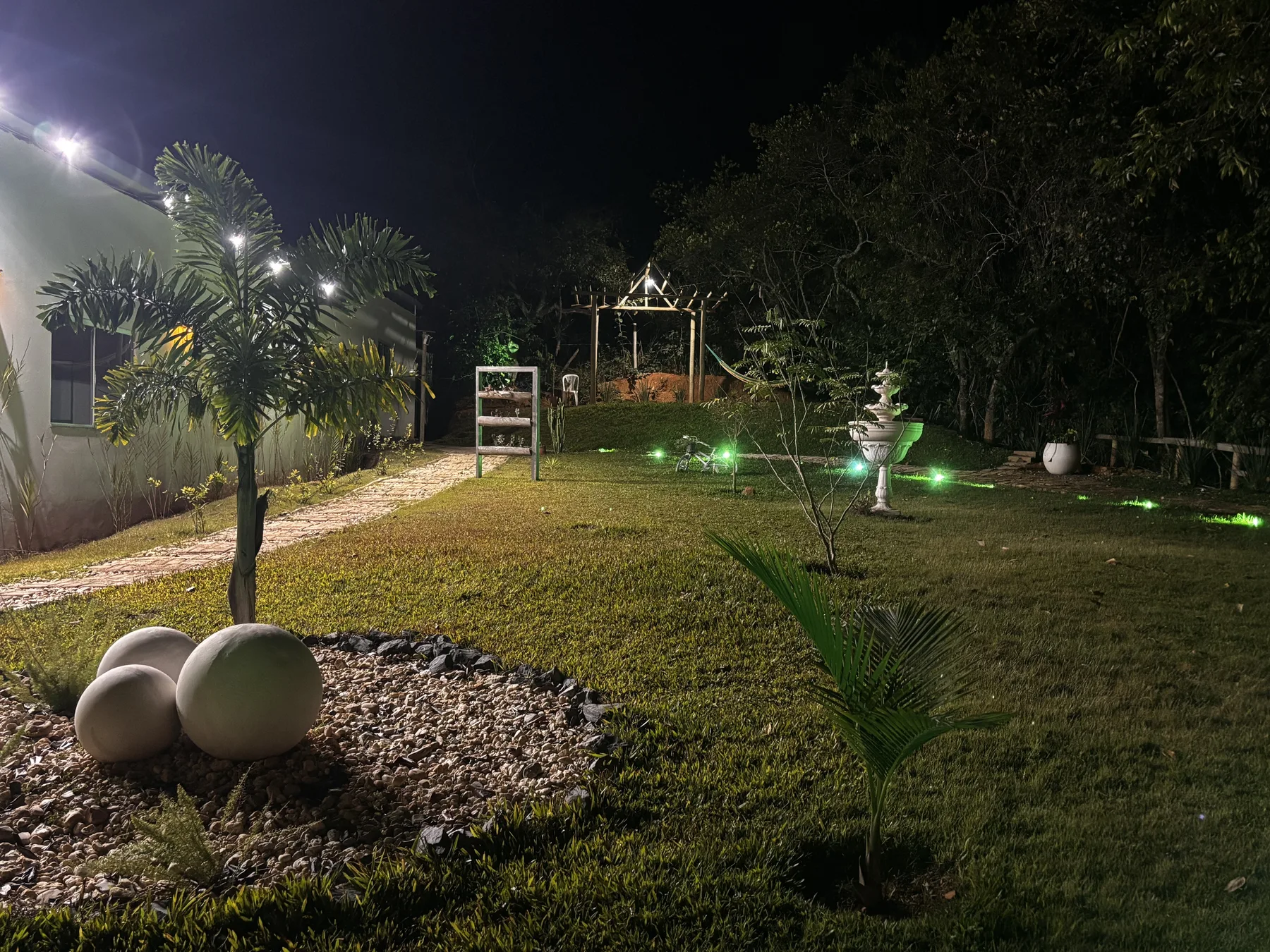 Estrutura no Recanto da Serra